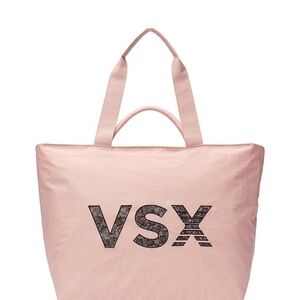 VSX Blush Pink Tote with Black Logo